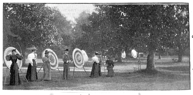 1863 – ARCHERY MISSED THE BULLSEYE