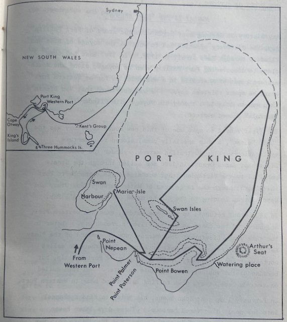 Port Phillip Map based on Lt. Murray's exploration in1802